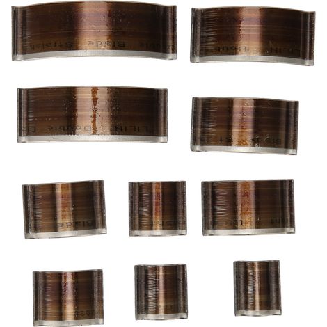 10 Stück Bogenförmige Lederlocher 1/4r Kohlenstoffstahl Für Geldbörsen, Gürtel Und Diy-projekte