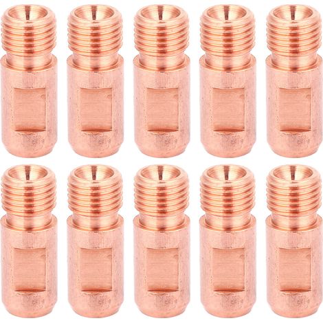 10 Stück Schweißbrennerdüsen Und -spitzen Für Unterpulverschweißgeräte M14x1,5 4,0 Mm/5,0 Mm