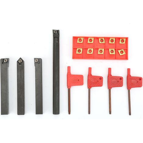 S12m Drehwerkzeughalter Mit 10 Einsätzen, Modell Sclcr09 Für Die Präzisionsbearbeitung