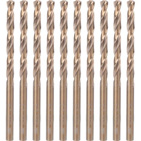 10 Stück Hss-spiralbohrer Für Edelstahl Und Blech (7,0 Mm Durchmesser)