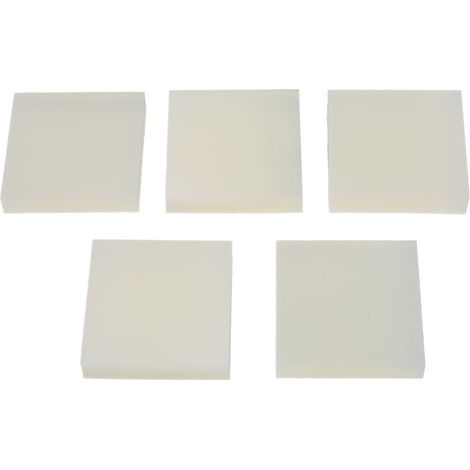 5x5x1cm Flexibler Pvc-gravurblock, Transparent, Für Diy-stempel Und Kunstprojekte