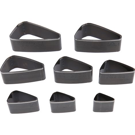 8-teiliges Stanzset Aus Kohlenstoffstahl Zum Schneiden Von Leder, Für Diy-schmuck Aus Polymerclay Und Zum Verzieren Von Stoffen