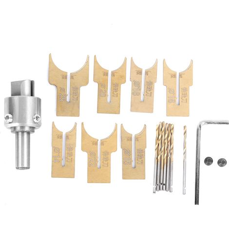 Set Mit 18 Holzperlenschneidern Für Ebenholz Und Palisander, Holzschnitzwerkzeuge