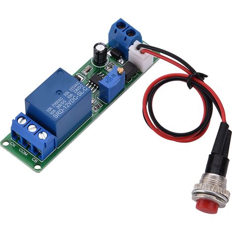 Einstellbarer Verzögerungstimer 12v Dc, 110s Automatisches Abschalttimer-modul