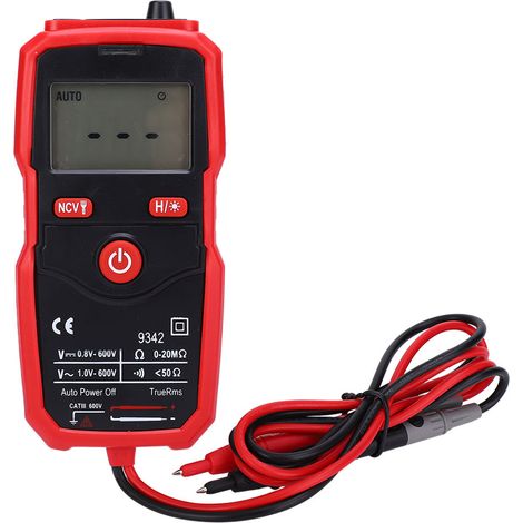 Ua9342 Tragbares Digitalmultimeter – Ac/dc-spannungsprüfer, Widerstandsprüfer, Lcd-display
