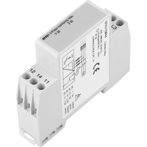 Dpa51cm44 Dreiphasen-überwachungsrelais, Phasenfolgeschutz 208–480 V Ac, Industriespannungsregler