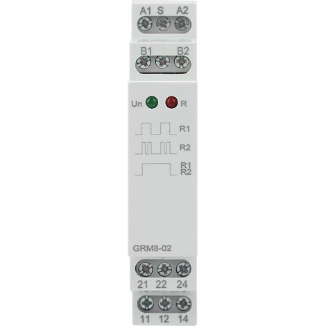 Grm8-02 Elektronisches Impulsrelais, Bistabiles Relais Mit Speicher, 230 V Wechselstrom
