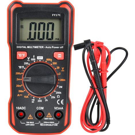 Mini-hochpräzisions-digitalmultimeter, Vielseitig Einsetzbar Für Heimwerker Und Fehlersuche Im Haushalt