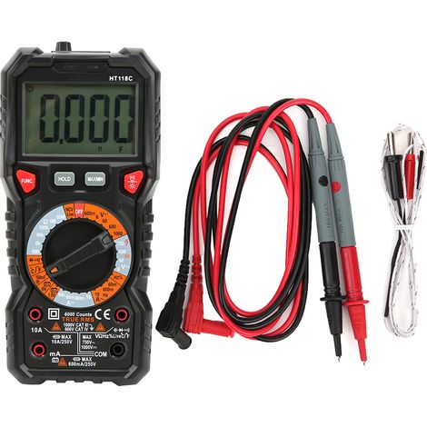 Ht118c 6000 Count Digitalmultimeter - Automatische True-rms-messung