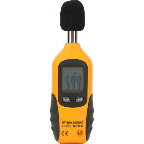 Ht-80a Geräuschpegelmesser Mit Lcd-bildschirm, Schallpegelmessung 30-130 Db