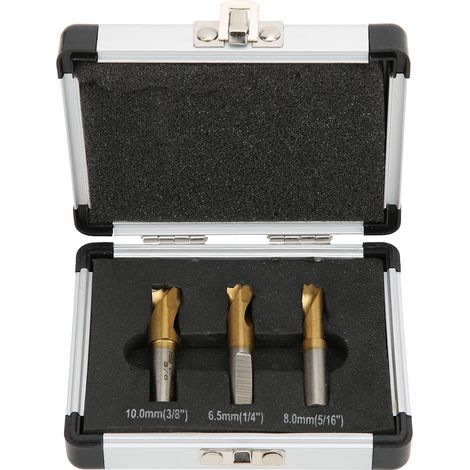 3-teiliges Hss-kobalt-schweißbohrer-set Für Punktschweißen, Schneidzubehör 1/4 Zoll, 5/16 Zoll, 3/8 Zoll