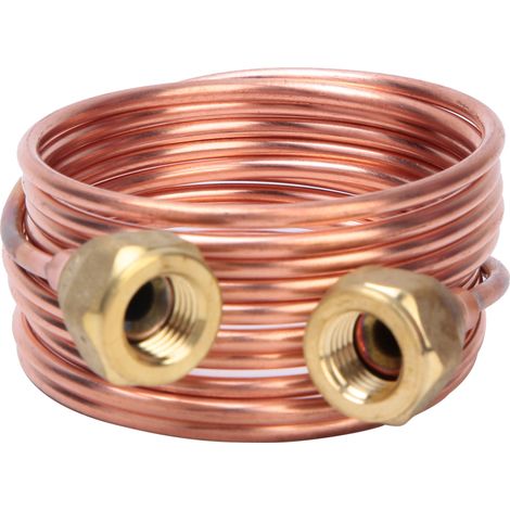 2,8 Mm Flexibler Kupferkapillarschlauch G1/4" Für Kältetechnik (länge 2000 Mm)