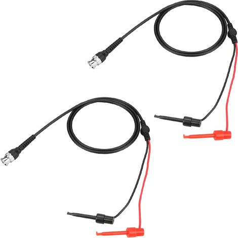 Stück Bnc-testkabel Mit Doppelhaken Für Oszilloskope, Koaxialkabel Für Elektronische Messungen