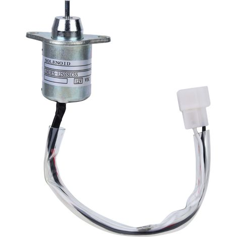 12-v-elektromagnet-absperrventil Für Yanmar-bagger – Baumaschinenzubehör