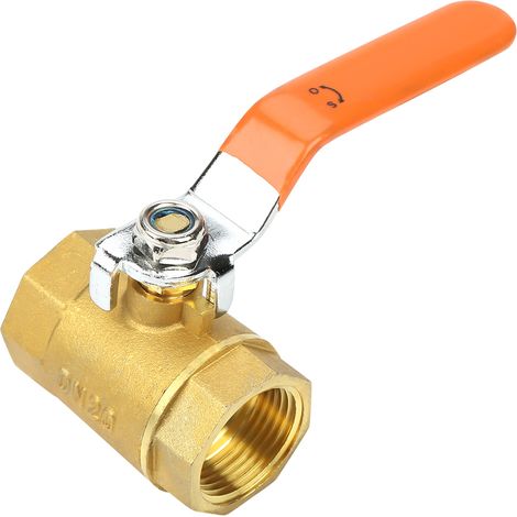 Stück Dn20 3/4" Bsp Messing-kugelhahn 1,6 Mpa Für Wasser, Öl, Gas