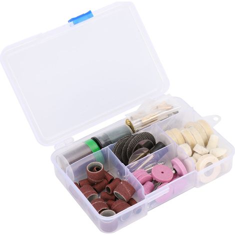 125-teiliges Rotationswerkzeug-set Für Mini-elektrobohrmaschinen Und Schleifmaschinen – Polier- Und Bohrzubehör