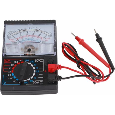 Analoges Multimeter Mit Zeiger Zur Messung Von Wechsel- Und Gleichspannung Sowie Widerstand