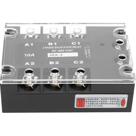 Dreiphasen-ssr-controller Für Mittel- Und Niederspannungsgeräte 40-480vac Jgx3(4810z)