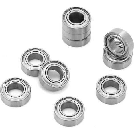 10 Stück R166zz Rillenkugellager Aus Stahl, 4,762 X 9,525 X 3,175 Mm, Mit Metallabschirmung