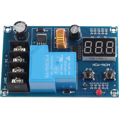 Xh M604 Ladekontrollmodul, Automatische Abschaltung 6-60v Dc Für Batterie