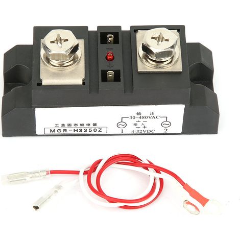 Industrielles Halbleiterrelais 350 A, Dc/ac-ssr-steuerung, Modell Mgr H3350z Für Hochleistungsanwendungen