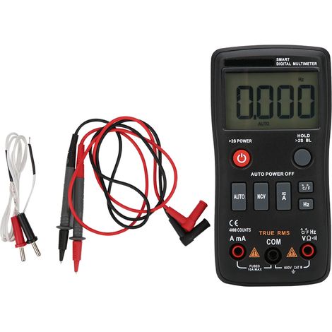 Zt-a2 Intelligentes Digitalmultimeter, Effektivwert-wechsel-/gleichstrom-tester, 4000-count-voltmeter