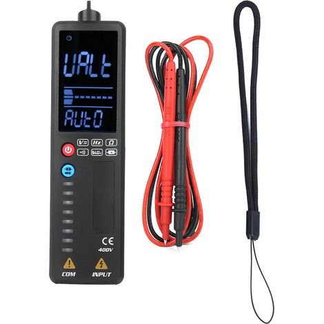 Digitales Lcd-multimeter Mit Dualmodus-spannungs-, Widerstands- Und Frequenzdetektor