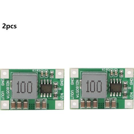 2er-pack Nd1805ta Abwärtsspannungsmodul – 5–18 V Auf 3,3 V/5 V Abwärtswandler Für Motoren Und Arduino