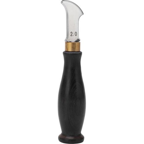2,0 Mm Ledergestell Mit Sandelholzgriff Und Ergonomischem Design Aus Hochglanzpoliertem Edelstahl 304