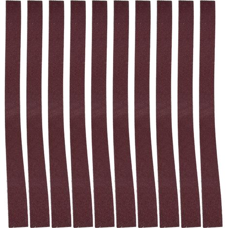 10 Schleifbänder 760x25mm 30x1 Zoll Für Bandschleifer, Körnung 60-180 (10er-packung)