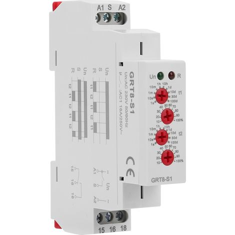 Grt8-s1 Ein-/ausschalt-timer Mit Wiederholungszyklus, Mini-timer Mit Asymmetrischer Schaltung, 230 V Wechselstrom