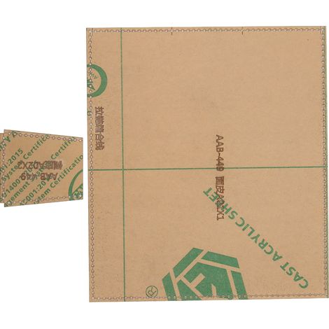 Transparentes Acryl-federmäppchen – Leichtes Und Robustes Modell Zum Zuschneiden Und Nähen
