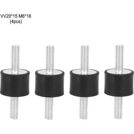 Stück M6 Antivibrations-silentblocs Für Auto Und Boot, Gummilager Für Außengewinde (vv2015 M618)