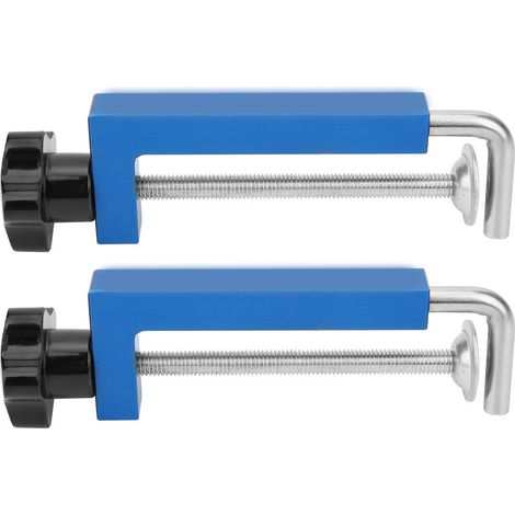 Stück 120 Mm Lange, Flexible Befestigungsklemmen Aus Aluminiumlegierung Für Holzbearbeitung Und Heimwerkerprojekte.