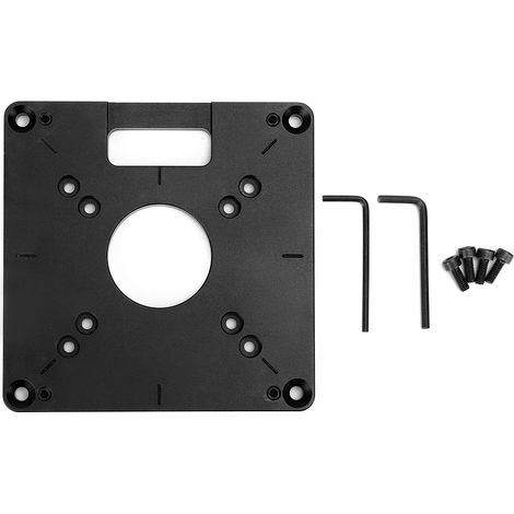 Grundplatte Aus Aluminiumlegierung Für Fräs- Und Hobelmaschinen – Zubehör Für Die Holzbearbeitung