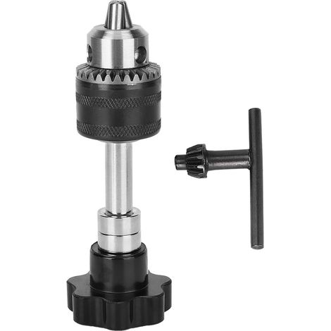 Handbohrfutter Aus Aluminiumlegierung Für Holzbohrungen, Spannbereich 0,5–6,5 Mm, Heimwerkerzubehör