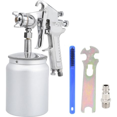W-71 Farbspritzgerät Im Amerikanischen Stil Mit 600-ml-behälter Und 1,5-mm-düse Für Auto Und Wand