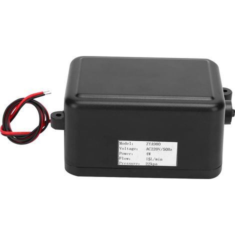 Hochleistungs-4-w-luftpumpe Zya980 Aus Technischem Kunststoff, Mini-kompressor 220 V 50 Hz Für Schnelles Aufpumpen