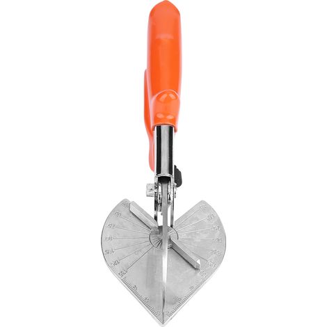 Multifunktionsschere Mit Verstellbarem Winkel Zum Schneiden Von Kabeln Und Leitungen (orangefarbener Griff)