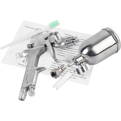 F-2 Druckluft-farbpistole Mit 0,5-mm-düse Und Schwerkraftzufuhr, 125 Ml