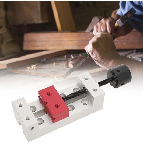 50-mm-mini-bohrschraubstock Aus Aluminium Für Tisch, Werkbank Und Befestigungswerkzeug