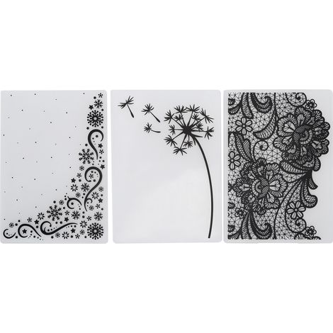 Prägeschablonen Aus Kunststoff Für Diy-bastelarbeiten – Scrapbooking- Und Prägekartenwerkzeug – Kreatives Papierzubehör
