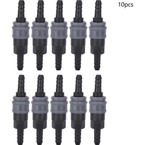 10 Stück Selbstverriegelnde Pneumatische Schnellkupplungen Typ C Für 8-mm-, 10-mm- Und 12-mm-luftschläuche