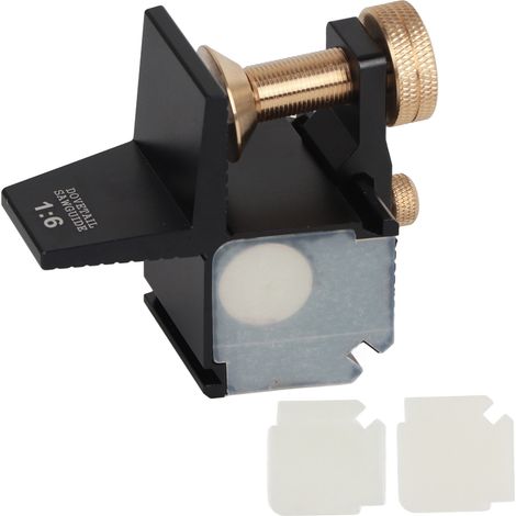 Nutfräslehre Aus Aluminiumlegierung Für Die Holzbearbeitung, 1:6 Schwalbenschwanzsägelehre Für Heimwerkerprojekte