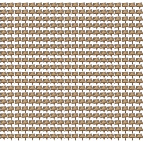 400 Stück 4–7 Mm Große, Quadratische Ziernieten Für Diy-lederwaren, Accessoires, Taschen, Gürtel, Schuhe, Bronze, 7 Mm