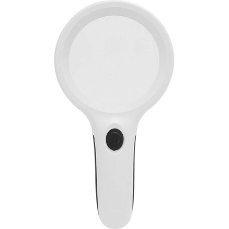 Handlupe Mit Led-beleuchtung Und Uv-licht, Ergonomischem Griff, Kompakt Und Tragbar Für Die Hosentasche.