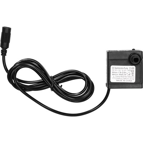 Bürstenlose 12-v-tauchpumpe, Geräuscharm, 500 L/h Fördermenge, 1,2 M Förderhöhe, Ideal Für Die Wasserzirkulation