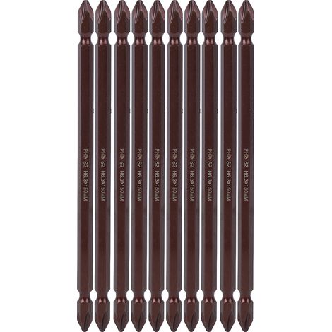 10-teiliges Magnetisches Doppelschraubendreher-bit-set H6,3 X 150 Mm, Handwerkzeugset Für Heimwerkerprojekte