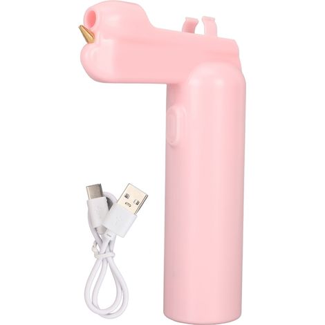 Miniatur-universal-druckluftpistole Mit Akku Für Kindermalerei – Rosa