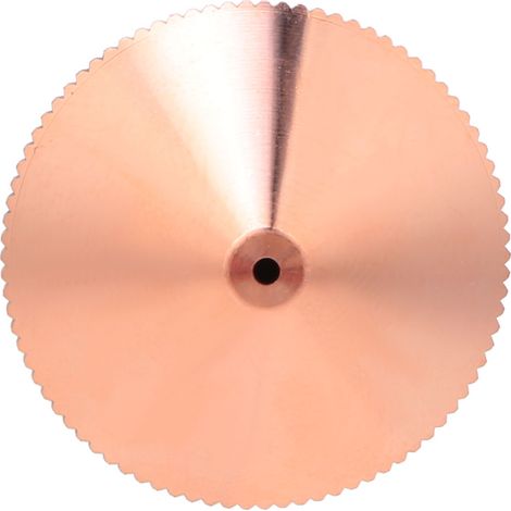 Einlagige Messing-laserdüse Für Co2/faserschneidmaschinen, Durchmesser 0,8-1,5 Mm (1,5 Mm Einschließlich)